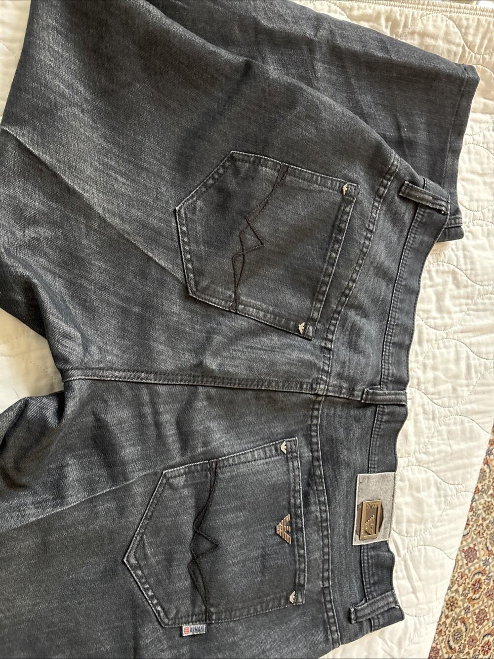Armani Jeans Black Size 44 Denim Jeans